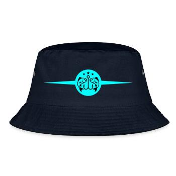 Fishing Fishing Hooks Fish - Bucket Hat - navy - Front