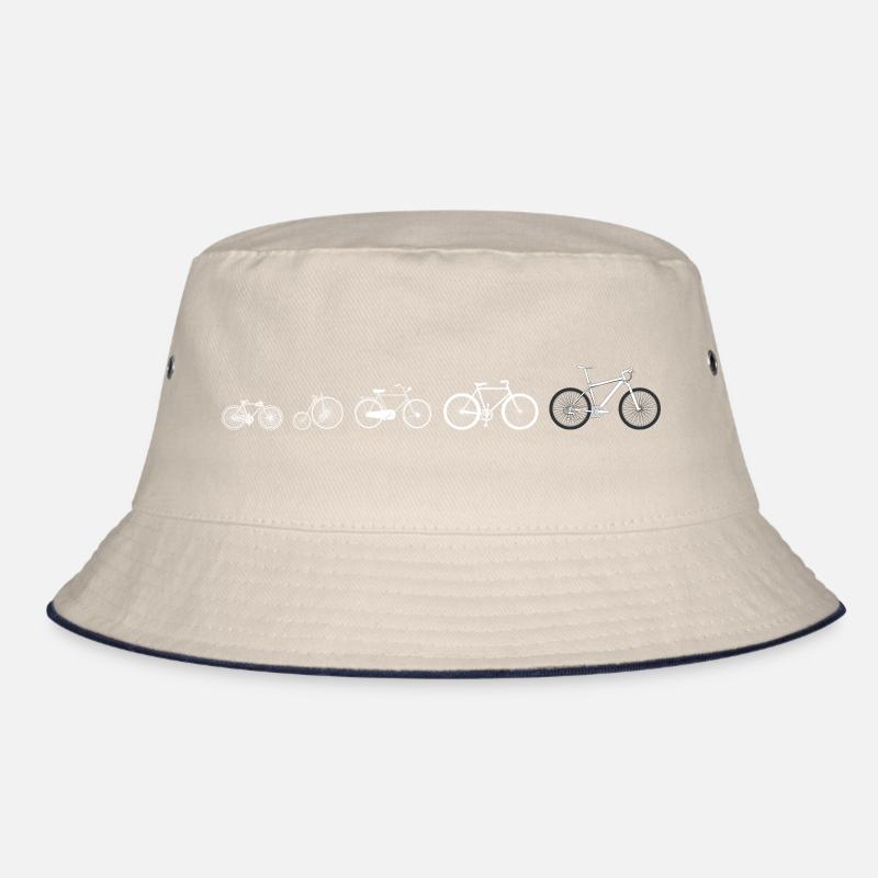 Evolutionsentwicklung des Radfahrens Bucket Hat