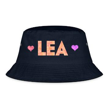 Lea - Bucket Hat - Navy - Vorne