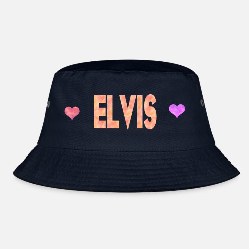 Elvis - Bucket Hat - navy