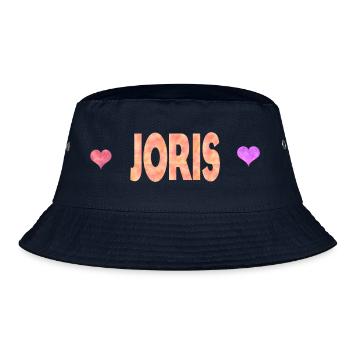 Joris - Bucket Hat - Navy - Vorne