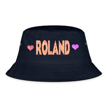 Roland - Bucket Hat - Navy - Vorne