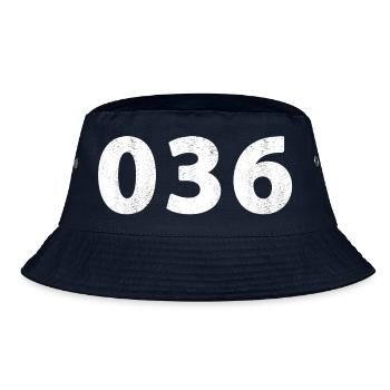 036 Almere Zeewolde - Bucket Hat - Navy - Vorne