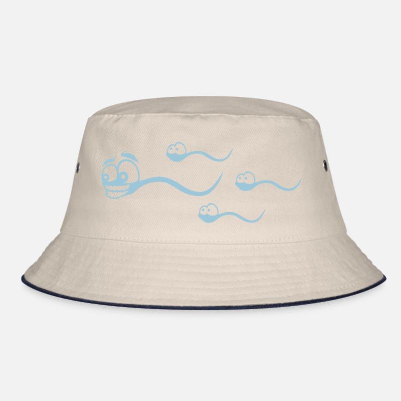 Smiley Sperm Gruppe 1 Bucket Hat