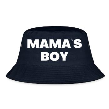 Mama`s Boy - Bucket Hat - Navy - Vorne