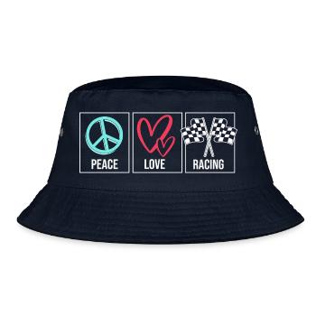 Drag Race - Bucket Hat - Navy - Vorne