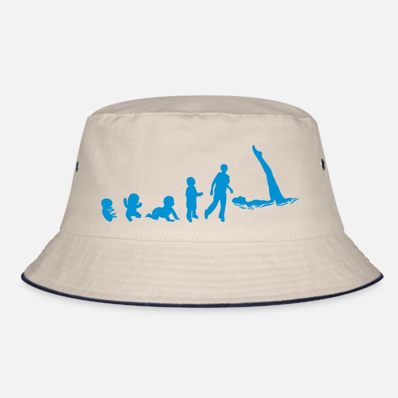Entwicklung Synchronschwimm Fötus human8 Bucket Hat
