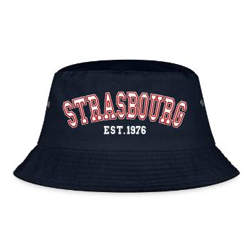 Strasbourg Est. 1976 - Bucket Hat - navy - Front
