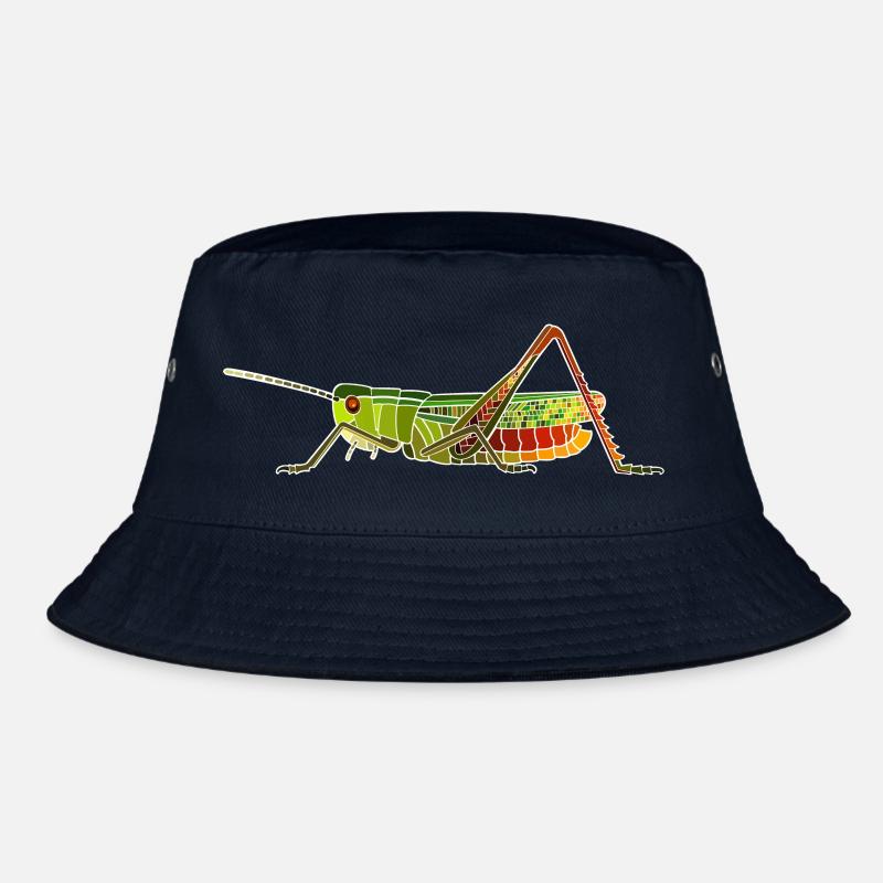 Heidegrashüpfer - Bucket Hat - Navy