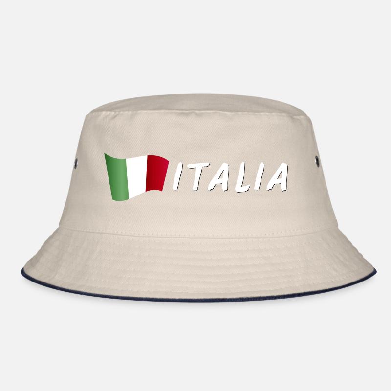 Lettrage ITALIA avec drapeau Bob