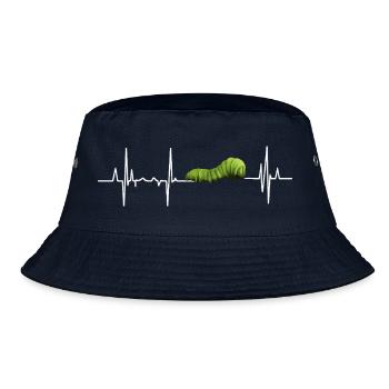 Caterpillar - Bucket Hat - navy - Front