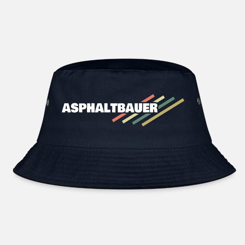 Occupation asphalt worker Bucket Hat