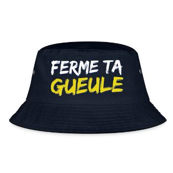Ferme ta gueule - Bob - marine - Devant