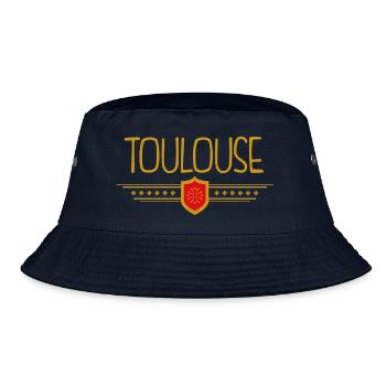 Midi Pyrénées Toulouse écusson - Bob - marine - Devant