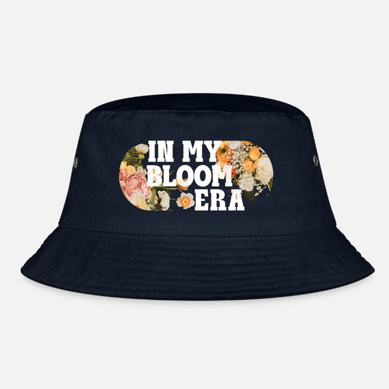 Bloom Era Vibes – Retro Blumen Spruch Bucket Hat