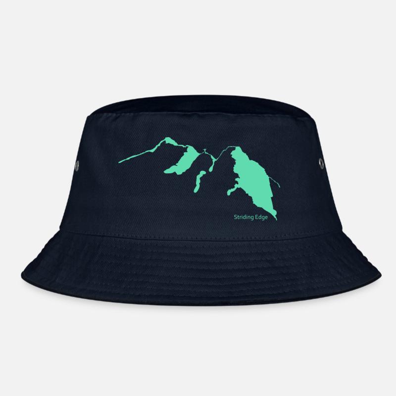 Striding Edge - Bucket Hat - navy