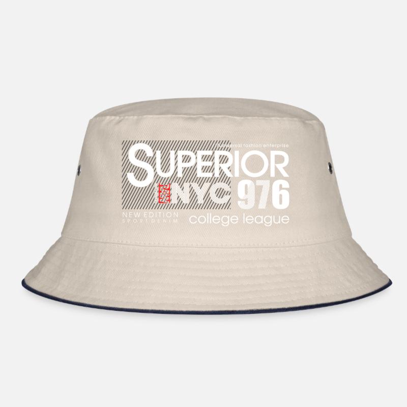 Abstract Geometric Pattern Ombre Bucket Hat