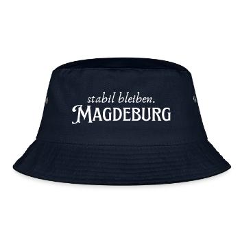 Magdeburg remain stable - Bucket Hat - navy - Front