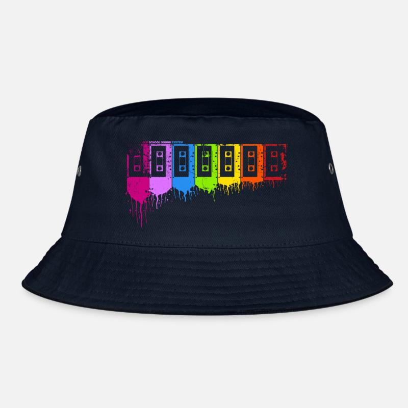 Rainbow Cassettes Bucket Hat