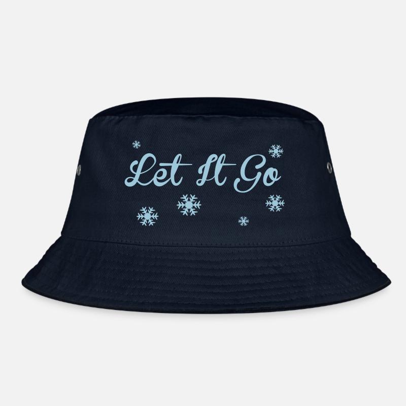 Let It Go - Bucket Hat - Navy