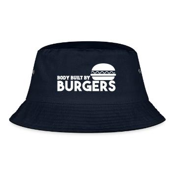 Burger - Bucket Hat - Navy - Vorne