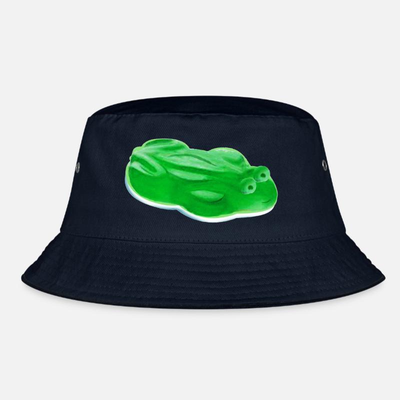 Gummifrosch real - Bucket Hat - Navy