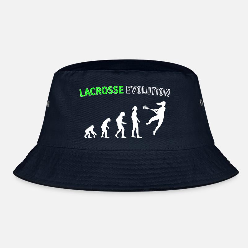 Lacrosse Evolution Frauen, Damen, Mädchen - Bucket Hat - Navy