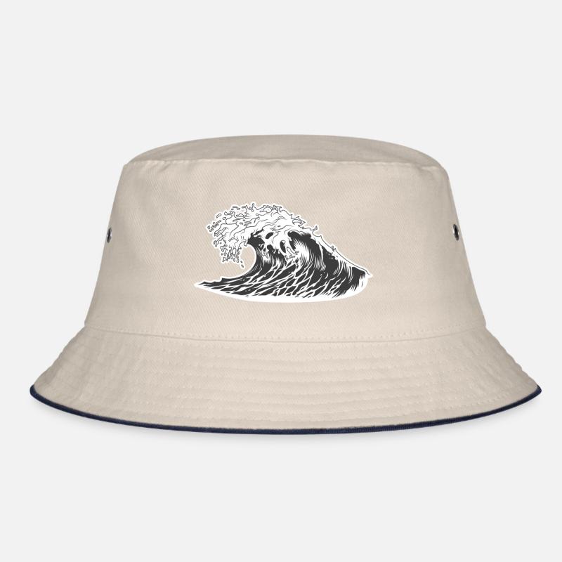 Wave wave Bucket Hat