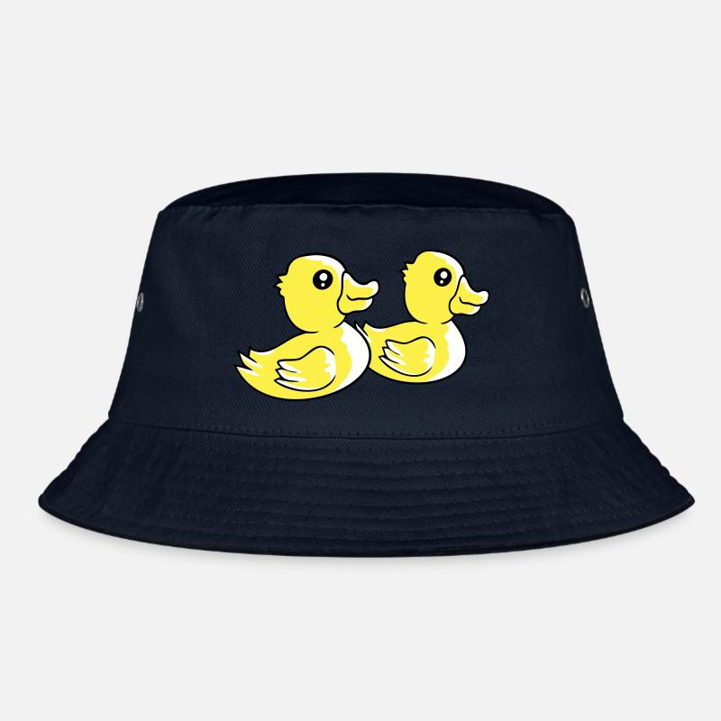 2 canards natation eau couple deux amis équipe Bob