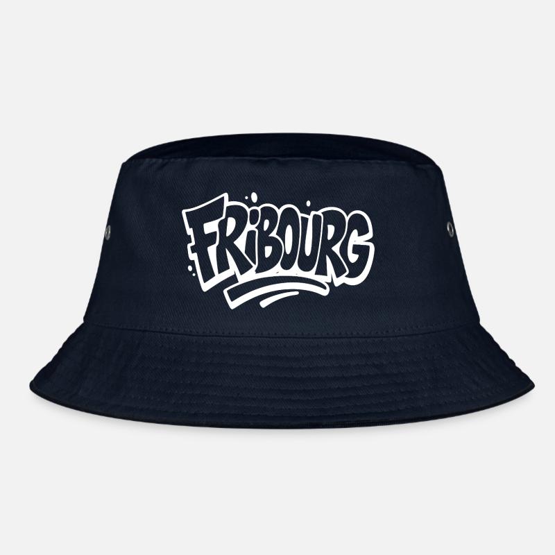Fribourg Graffiti Bucket Hat