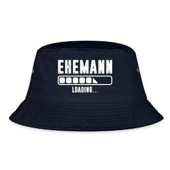 EHEMANN - Bucket Hat - Navy - Vorne