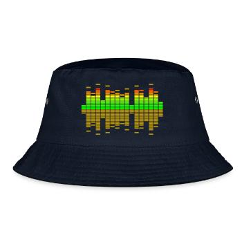 equalizer - Bucket Hat - navy - Front