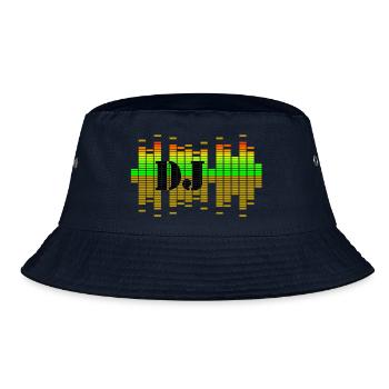 dj - Bucket Hat - Navy - Vorne