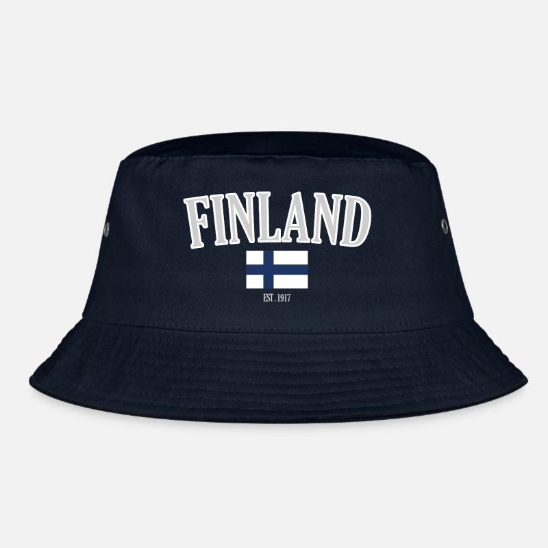 Finnland seit 1917 - Bucket Hat - Navy