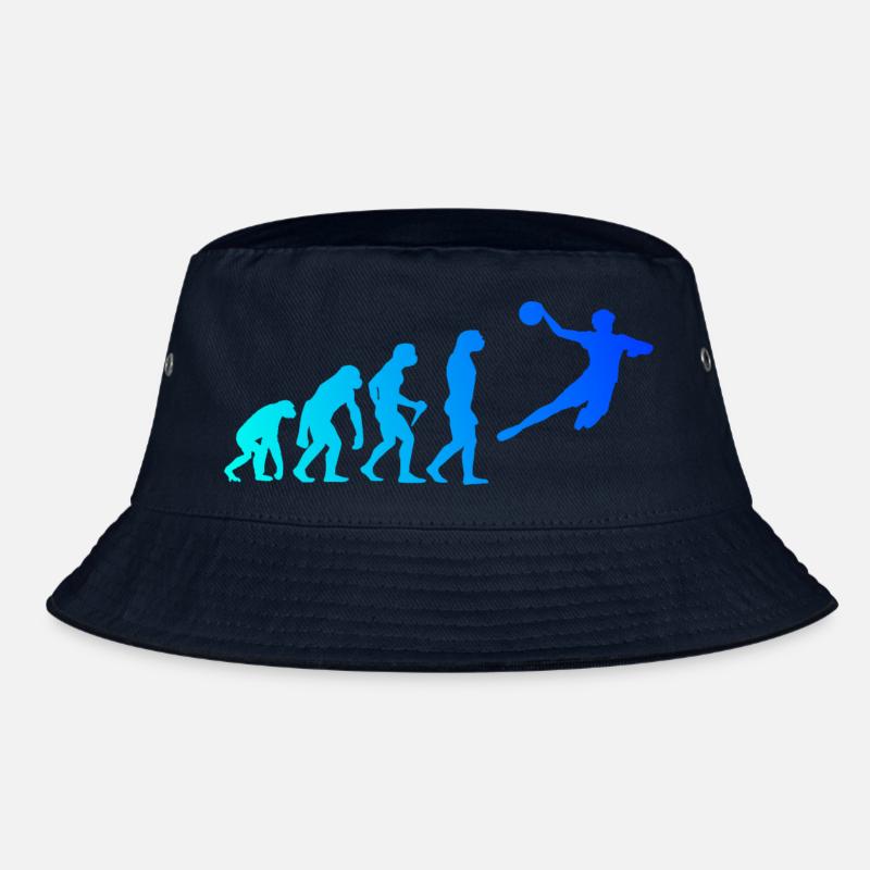 Handball Evolution Kinder Handballspieler Herren D Bucket Hat