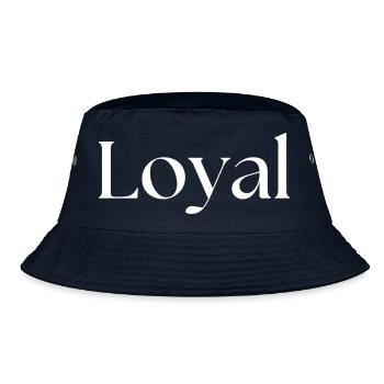 Loyal Loyalty - Bucket Hat - navy - Front
