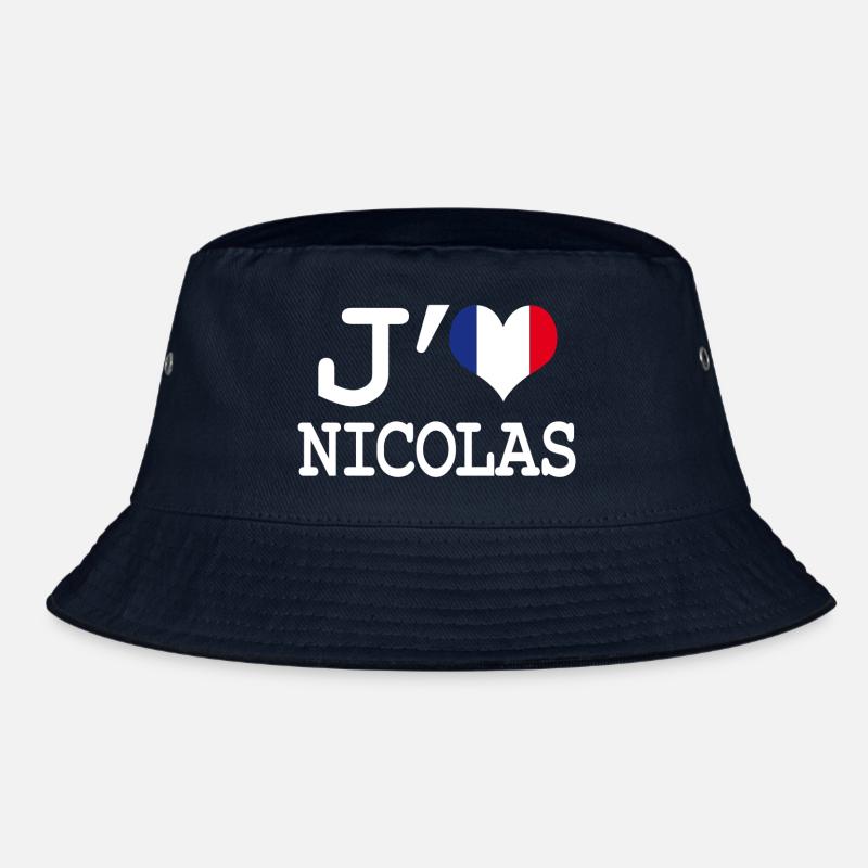 Ich liebe Nicolas Bucket Hat