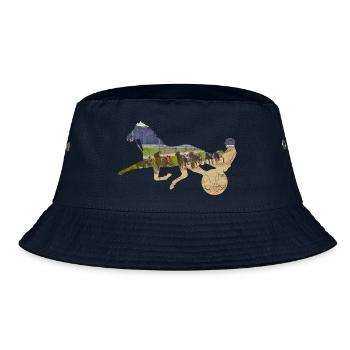 Traber Pferderennen - Bucket Hat - Navy - Vorne