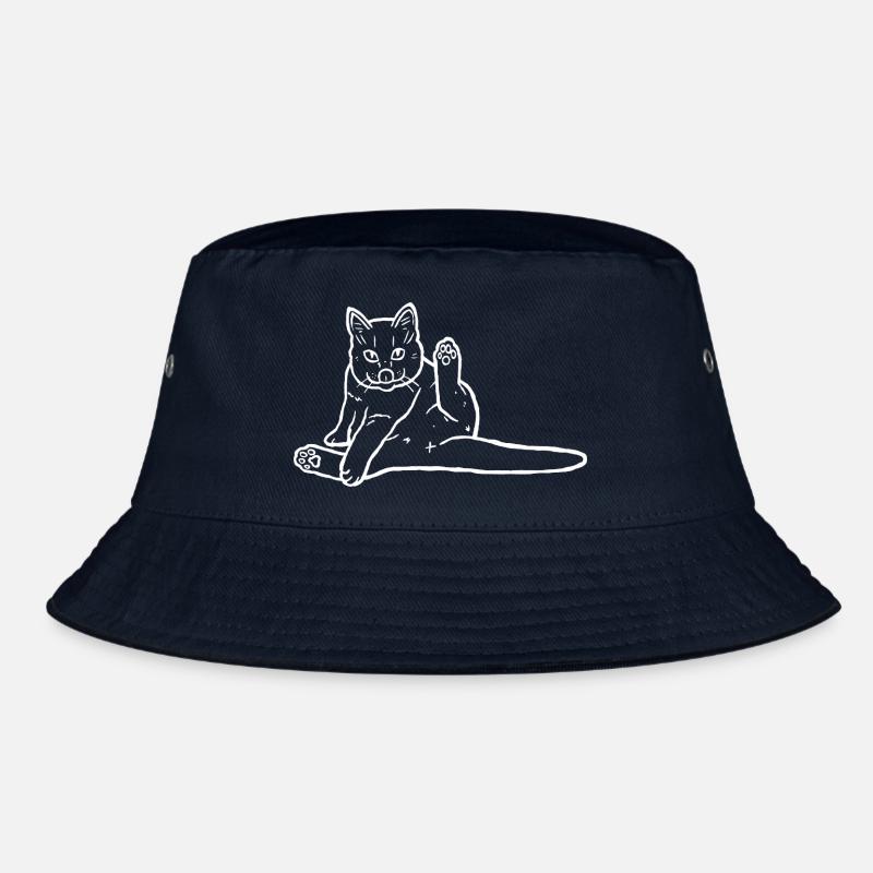 Funny Cat Meme - Cat butt Bucket Hat