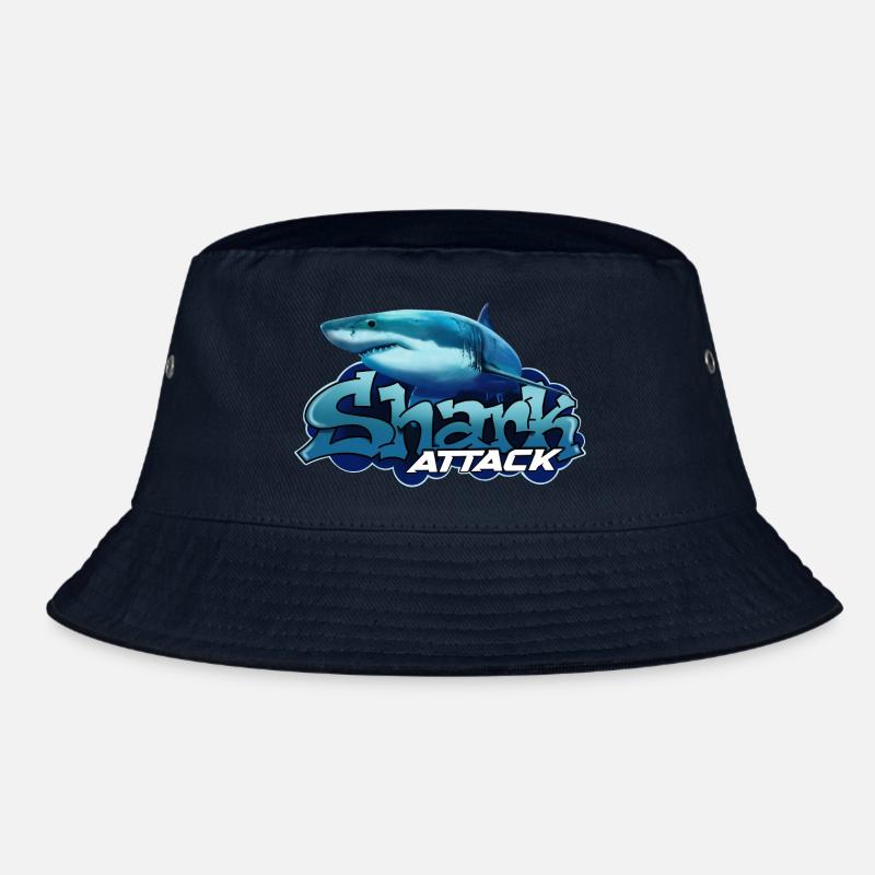 Shark Attack – The Ultimate Predator - Bucket Hat - navy