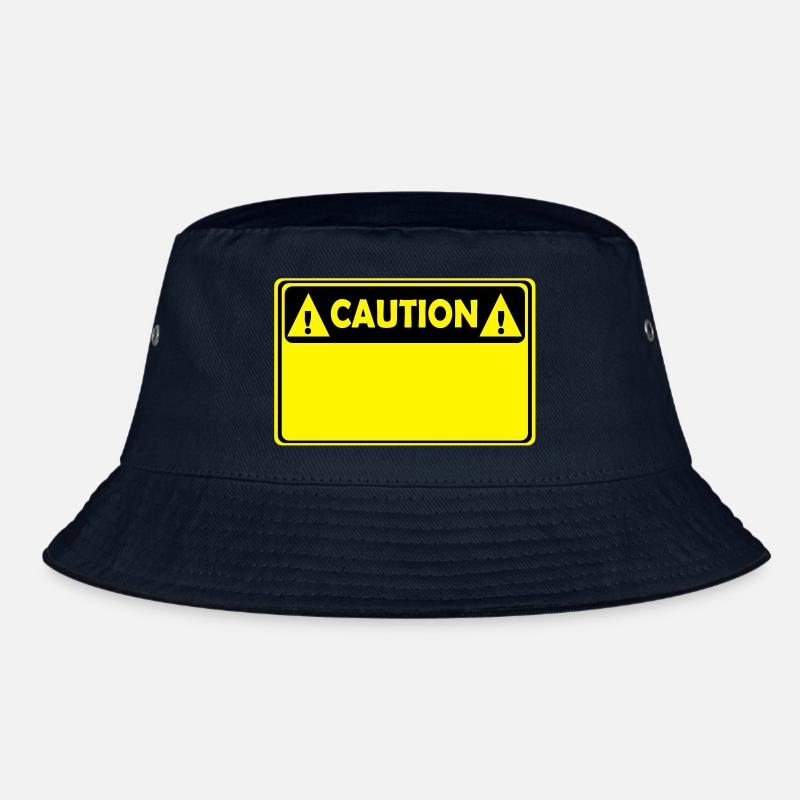 CAUTION Bucket Hat