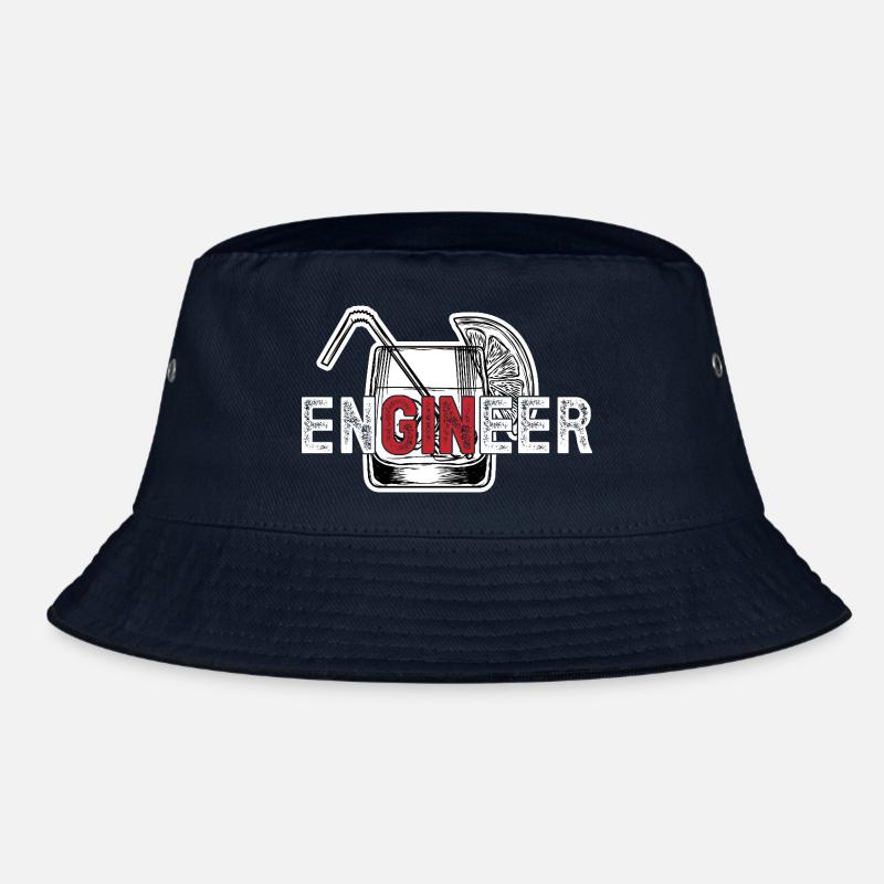 enGINeer haha funny dude Zeichenfläche 1 Bucket Hat