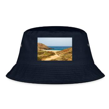 Fokos Beach Mykonos Island South Aegean Region - Bucket Hat - navy - Front