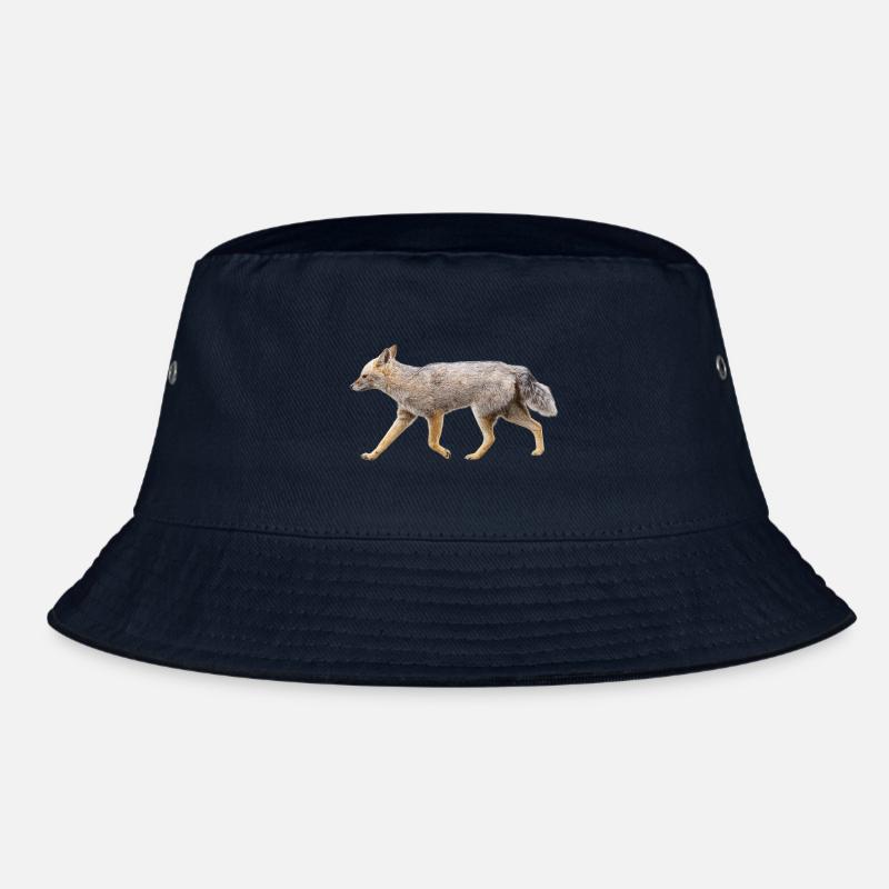 Fuchs in Silhouette Wild Night Bucket Hat