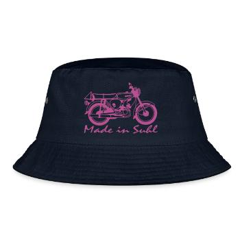 Simson S51 Made in Suhl - Bucket Hat - Navy - Vorne