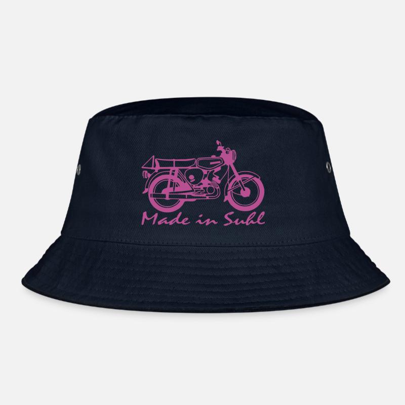 Simson S51 Made in Suhl - Bucket Hat - Navy