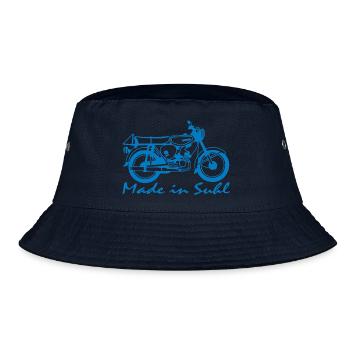 Simson S51 Made in Suhl - Bucket Hat - Navy - Vorne