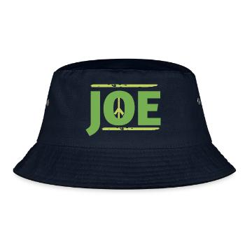 Graphique du signe Joe en paix - Bob - marine - Devant