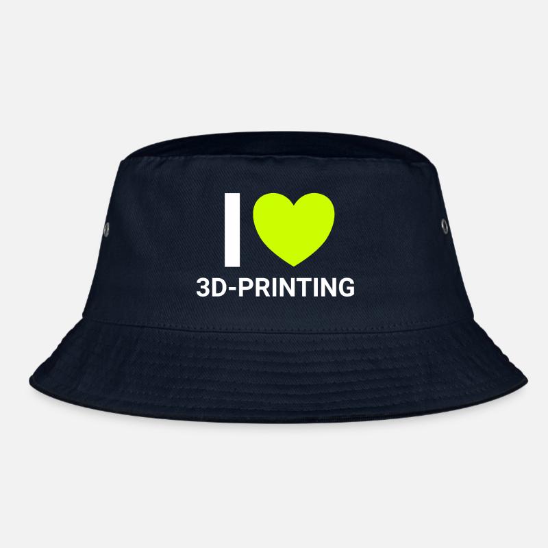 i love 3dprinting Bucket Hat