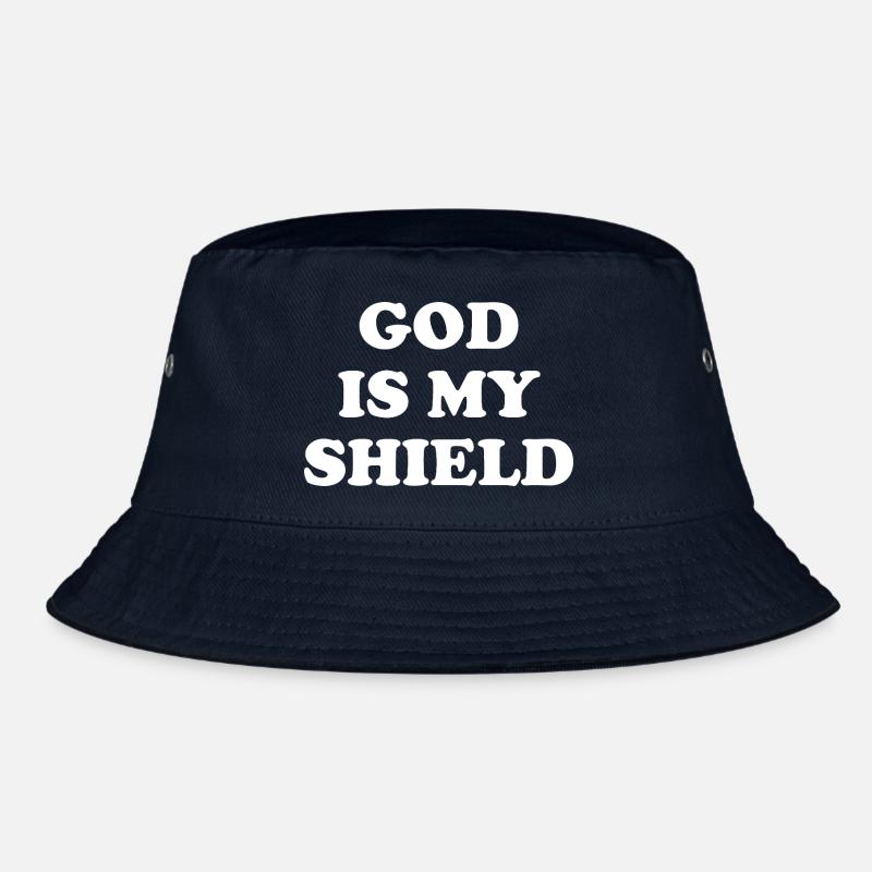 God Is My Shield Bucket Hat